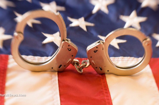 Handcuffs-American-Flag